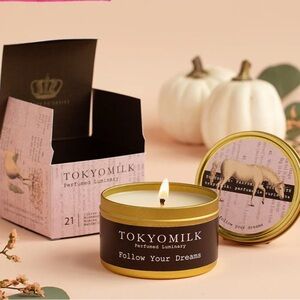 NEW Tokyo Milk Scented Candle Follow Your Dreams Margot Elena Citrus, unicorn
